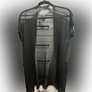 KLd open knit cardi duster NWT (D1)